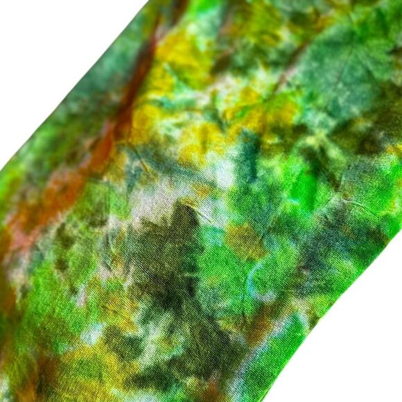Brand New Handmade Organic Bamboo Tie Dye Infinity Scarf - Picture 7 of 8